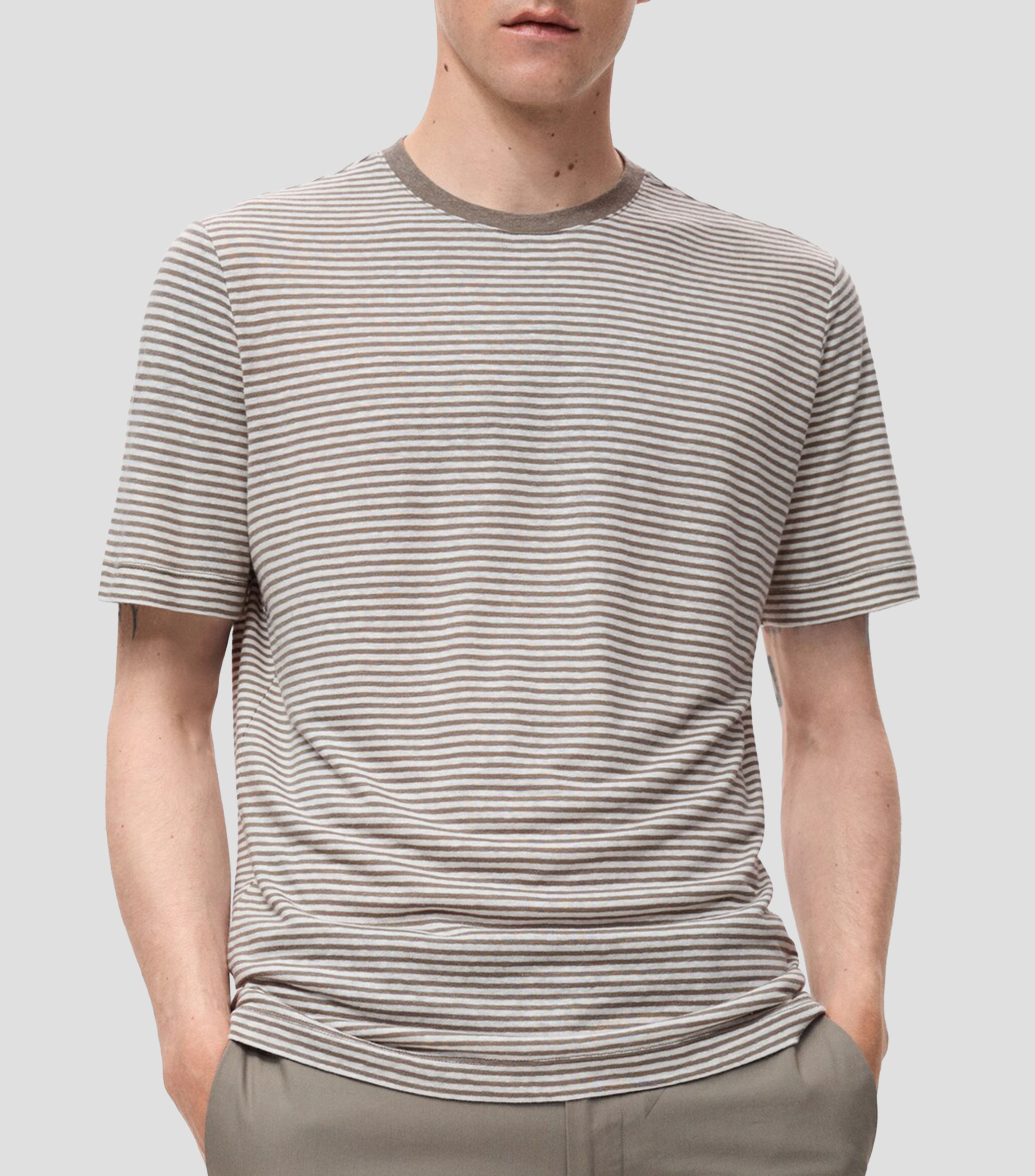 Playera cuello redondo manga corta Hombre